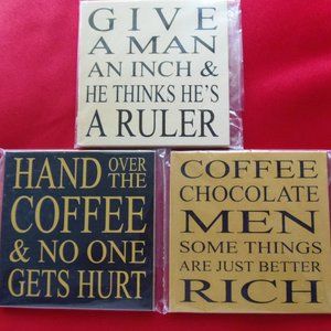 Witty Wiseguy Magnets * 3